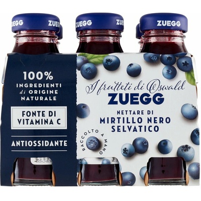 Zuegg nektár divoká čučoriedka 6 x 125 ml