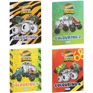 Europrice КНИЖКА ЗА ОЦВЕТЯВАНЕ 32 СТР. monster truck 4 ВИДА