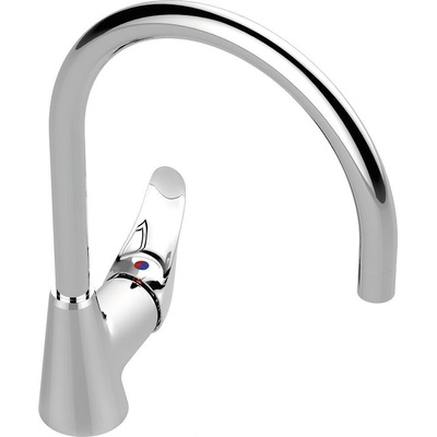 Vidima Стоящ смесител за кухня, Vidima, B0881AA, с тръбрн чучур (B0881AA)