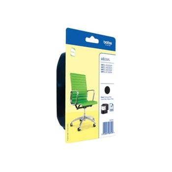 Brother lc-229xl черна касета с мастило с голям капацитет 2400 страници 1 пакет блистер без аларма (lc229xlbkbp)