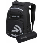 MEATFLY раница Exile Black 24 L + МОЛИВНИК БЕЗПЛАТНО | Черна | Обем 24 L Meatfly | Cheren | Момчешки | ONE SIZE