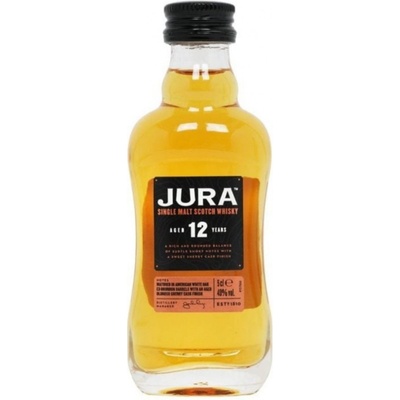Jura Single Malt Whisky 12y 40% 0,05 l (čistá fľaša)