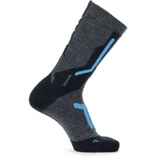 UYN Lyžiarske ponožky Ski Cross Country 2in Socks Anthracite/Blue