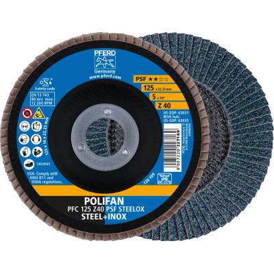 Pferd lamelový brúsny kotúč 125 mm Z40 69398192