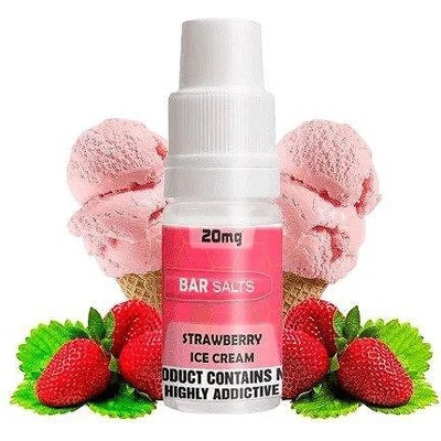 Bar Nic Salts Strawberry Ice Cream 10ml 20 mg