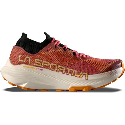 La Sportiva Дамски маратонки La Sportiva Women's Prodigio Pro Trail running shoes - Mineral Red / Banana - размер 40 (EU) (123-1932-0319)