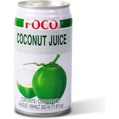 FOCO Džús z mladého kokosu 24 x 350 ml