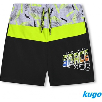 Kugo chlapčenské kraťasy MS1728 čierna / šedá