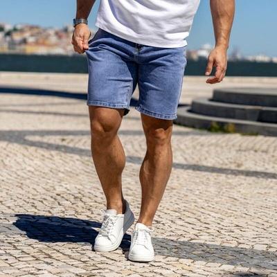 Iron Aesthetics Denim Stretch modré