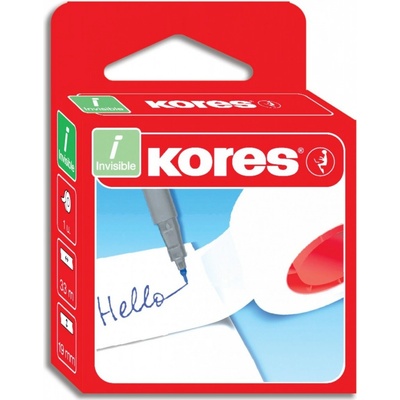 Kores Lepiaca páska Invisible 33 m x 19 mm
