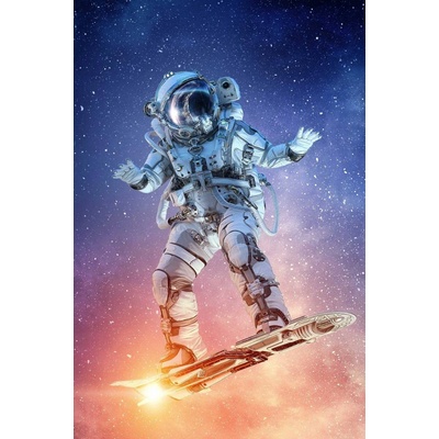 TP Fleece deka Astronaut 100x150