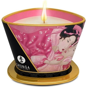 Shunga Стимулираща либидото масажна свещ Shunga Magic Rose (170 ml)