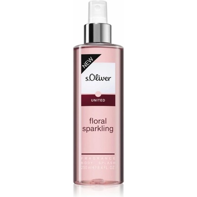 s.Oliver United Floral Sparkling tělový sprej pro ženy 250 ml