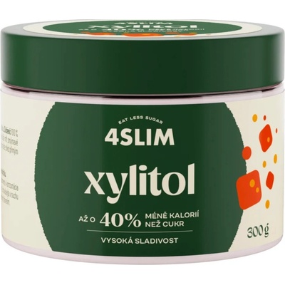 4Slim Sladidlo Xylitol prášek 300 g