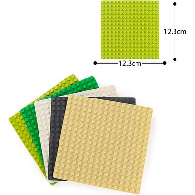 Wange 8802 Základní deska 16×16 nopů (12×12cm) tmavě šedá