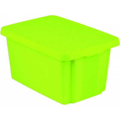 CURVER Essentials Úložný box s víkem zelená 45 l