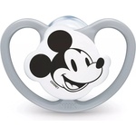 Nuk Биберон залъгалка NUK Perfect Match - Air, Мики, 6-18 м, сива (10176362) - baby