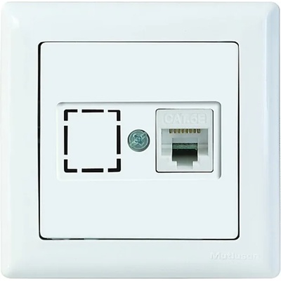 Mutlusan РОЗЕТКА ЗА КОМПЮТЪР БЯЛА rj45 ДАРИЯ--- (0904010617)