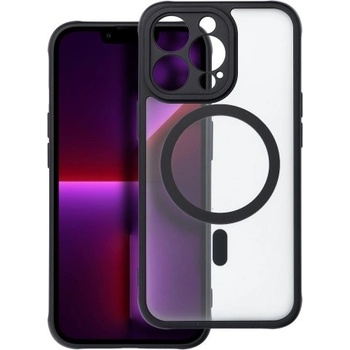 Apple Силиконов калъф кейс Full Matte MagSafe за iPhone 13 Pro, черен