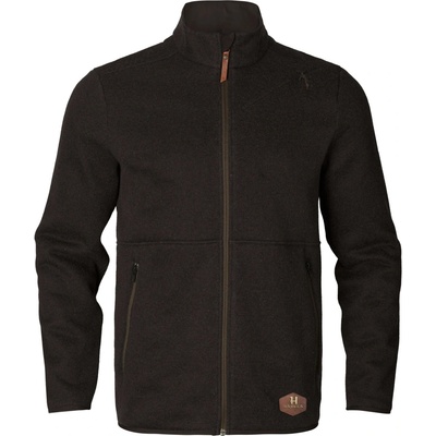 Härkila pánsky sveter Metso Full Zip Shadow brown