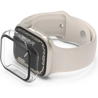 Belkin Протектор Belkin, 2 в 1 за Apple Watch Series 7 44/45mm, прозрачен (OVG004zzCL)