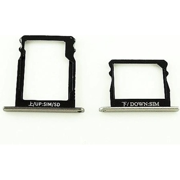 Kryt Huawei P8 držiak SIM+MicroSD karty biely