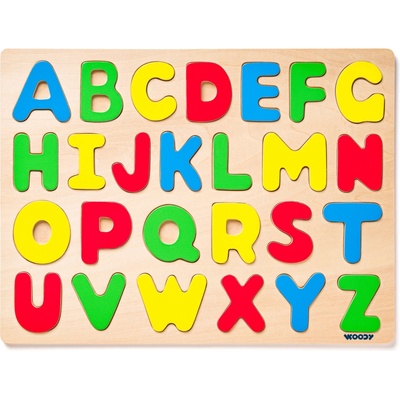 Woody Puzzle abeceda