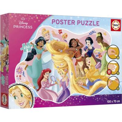 EDUCA Poster Disney princeznej 250 dielov