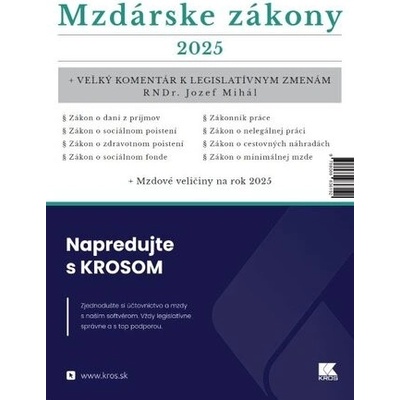 Mzdárske zákony 2025 - Jozef Mihál