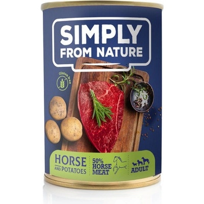 Simply From Nature Adult s koňským masem a bramborami 400 g