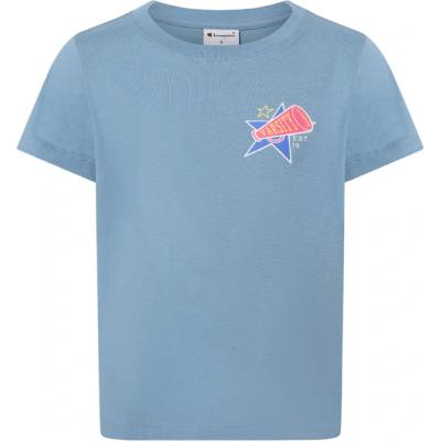 Champion SS Tee G svetlomodrá