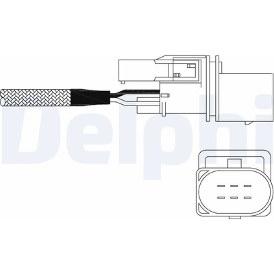 Lambda sonda DELPHI ES11026-12B1 (ES1102612B1)