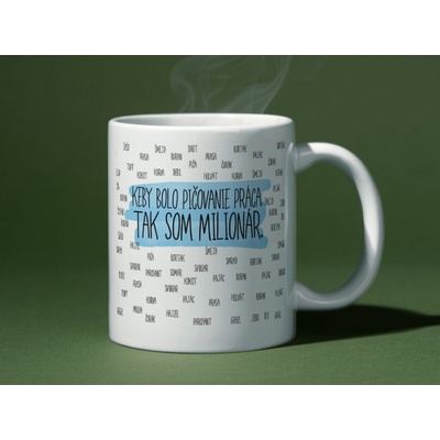 Cuply Keramický hrnček Milionár 330 ml