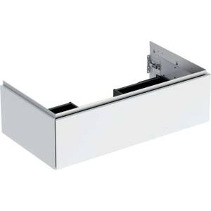 Geberit ONE - Шкафче за умивалник 89x27x47 см, 1 чекмедже, лъскаво бяло 505.073. 00.1 (505.073.00.1)