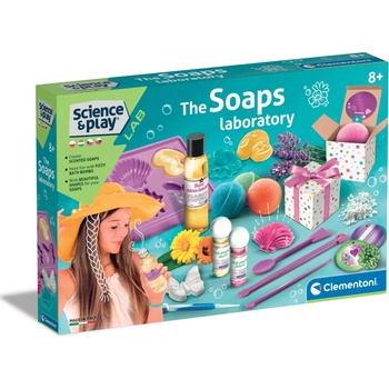 Clementoni Dětská laboratoř Výroba mýdel