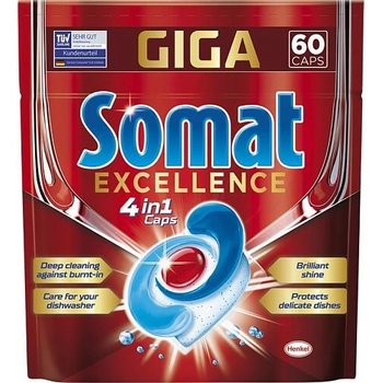 Somat tablety do myčky Excellence 4v1 60 ks