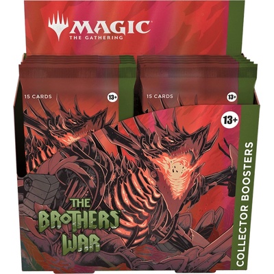 Wizards of the Coast Magic The Gathering The Brothers War Collector Booster Box