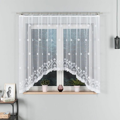 Žakárová záclona FLORENTYNA na okno 330 x 140 cm