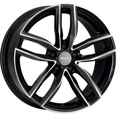 MAK Sarthe 8x18 5x112 ET28 black mirror