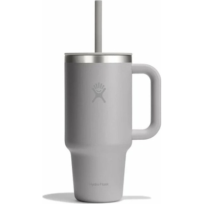 Hydro Flask All around Travel Tumbler 32 OZ 946 ml sivá biela