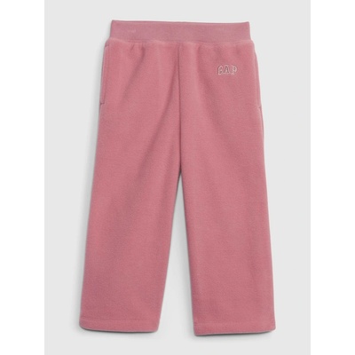 GAP dětské fleece tepláky Holky růžová 2Yrs