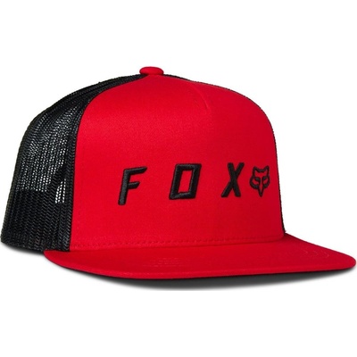 FOX Yth Absolute Snapback Mesh Hat Flame Red