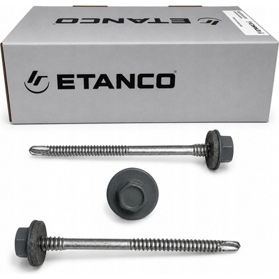 ETANCO samovrtné šrouby GTR6 pro sendvičové panely 100 Ks 150mm RAL7016 – Zbozi.Blesk.cz
