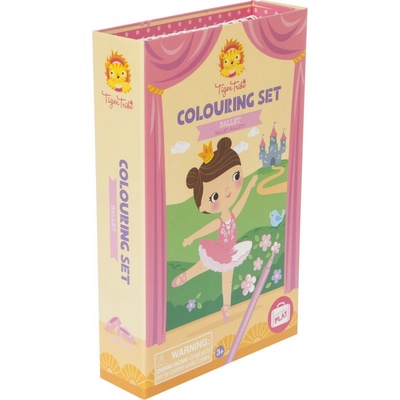 Tiger Tribe Omalovánky Colouring Set Ballet