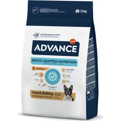 Advance French Bulldog s kachním 2 x 7,5 kg