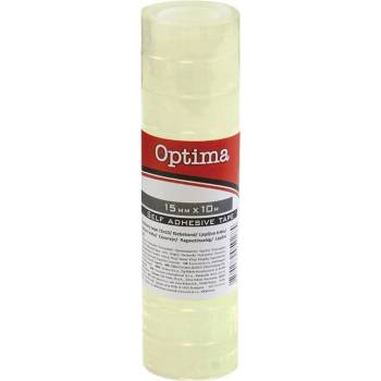 OPTIMA Самозалепваща лента OPTIMA water clear 15mmx10m прозрачна 10 броя 29063 (29063)