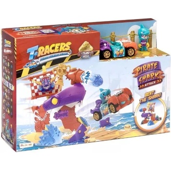 Magic Box Комплект T-Racers за игра пиратска атака с акули (PTRSD014IN20)
