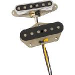 Fender Custom Shop Tomatillo Telecaster Set Black/Chrome Адаптер за китара