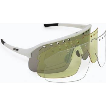 Rogelli Слънчеви очила Rogelli Ventro Polarized white/taupe/brown platinum revo
