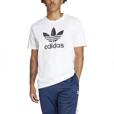 Тениска Adidas Originals Adicolor Trefoil short sleeve T-shirt - White (White)